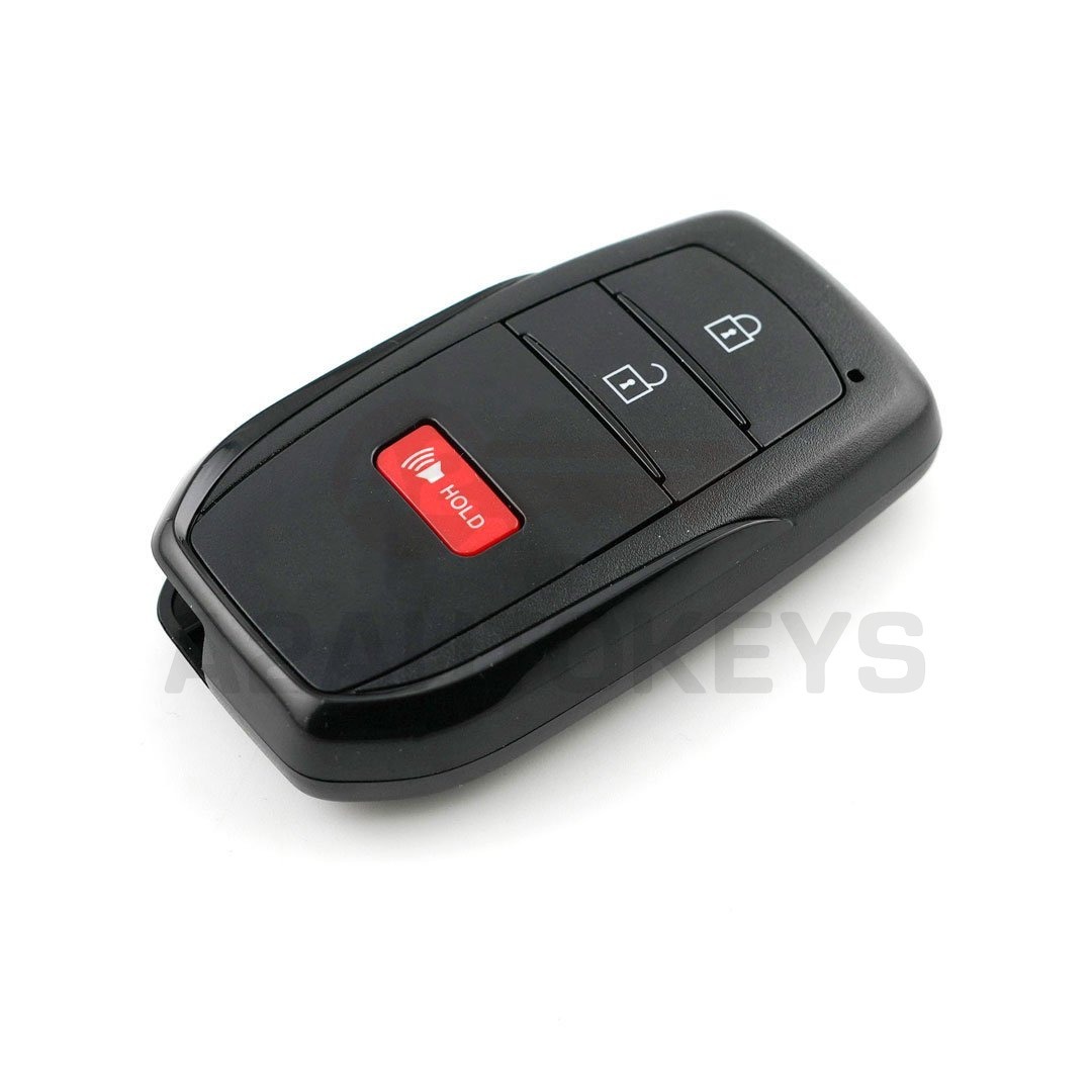 Toyota Sequoia Tacoma 2023 Smart Remote Key 2+1 Buttons 314.35/312.11MHz 8990H-0C030 / 8990H-0C031 / 8990H-60750 / 8990H-60751 / 8990H-AK010 / 8990H-AK011