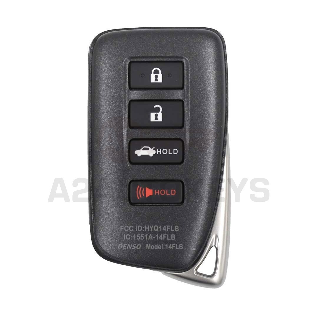 Lexus IS250 , RC 2021-2026 Smart Remote Key 3+1 Buttons 314.35/312.11MHz 89904-53E70 / 89904-53E71