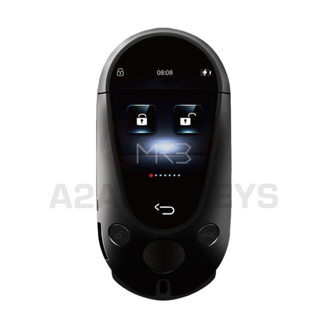LCD EN700 Smart Key PKE System For All Keyless Car Mercedes Benz Style Black Color