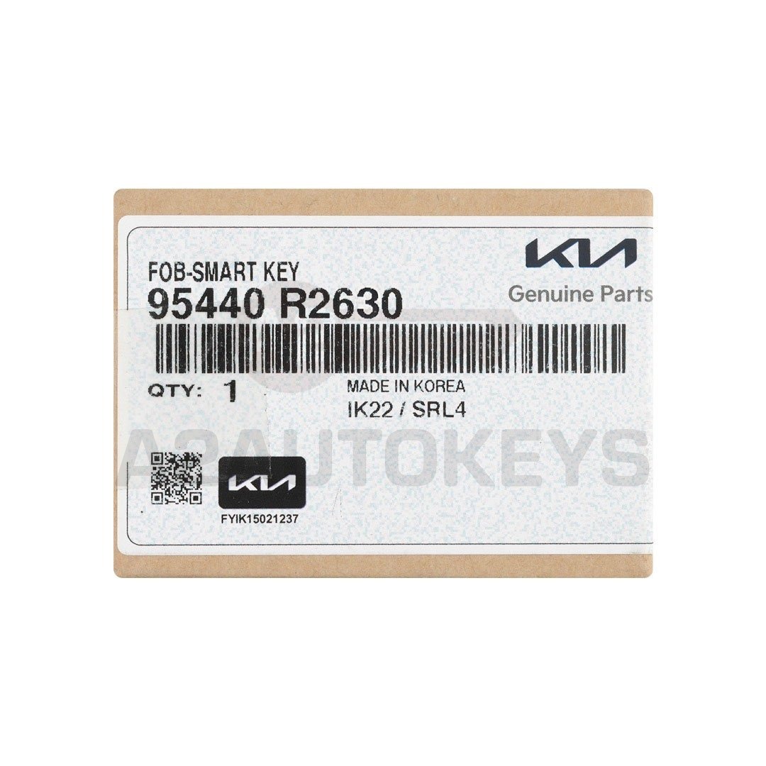 Kia Sportage 2023 Genuine Smart Remote Key 3 Buttons 433MHz 95440-R2630