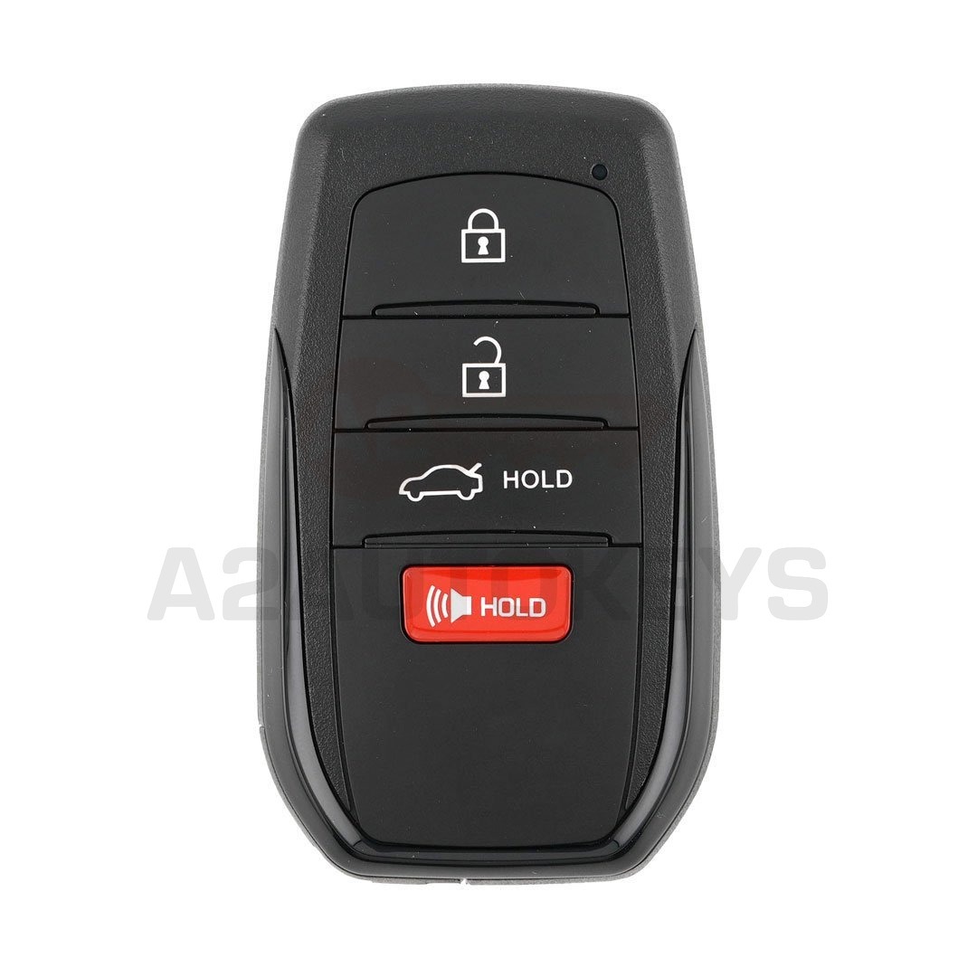 Toyota Camry 2025 Smart Remote Key 3+1 Buttons 433.58/434.42MHz 8990H-33210