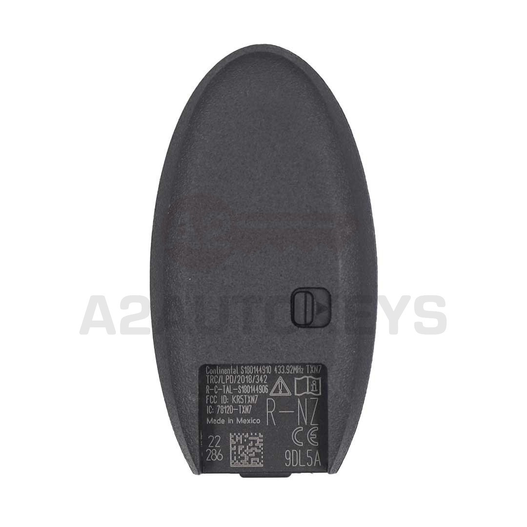 Nissan Maxima 2023 Original Smart Remote Key 4+1 Buttons 433MHz 285E3-9DL5A