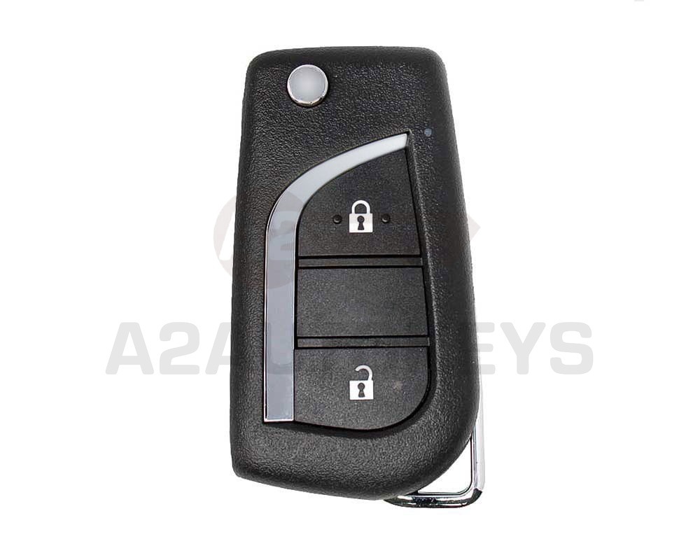 Face to Face Universal Copier Flip Remote Key 2 Buttons 433MHz Toyota Type RD774