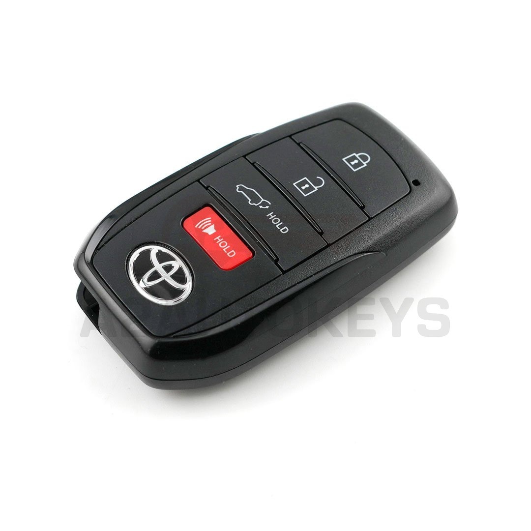 Toyota Highlander 2024 Genuine Smart Remote Key 3+1 Buttons 314.35/ 312.11MHz 8990H-0E330 / 8990H-0E600