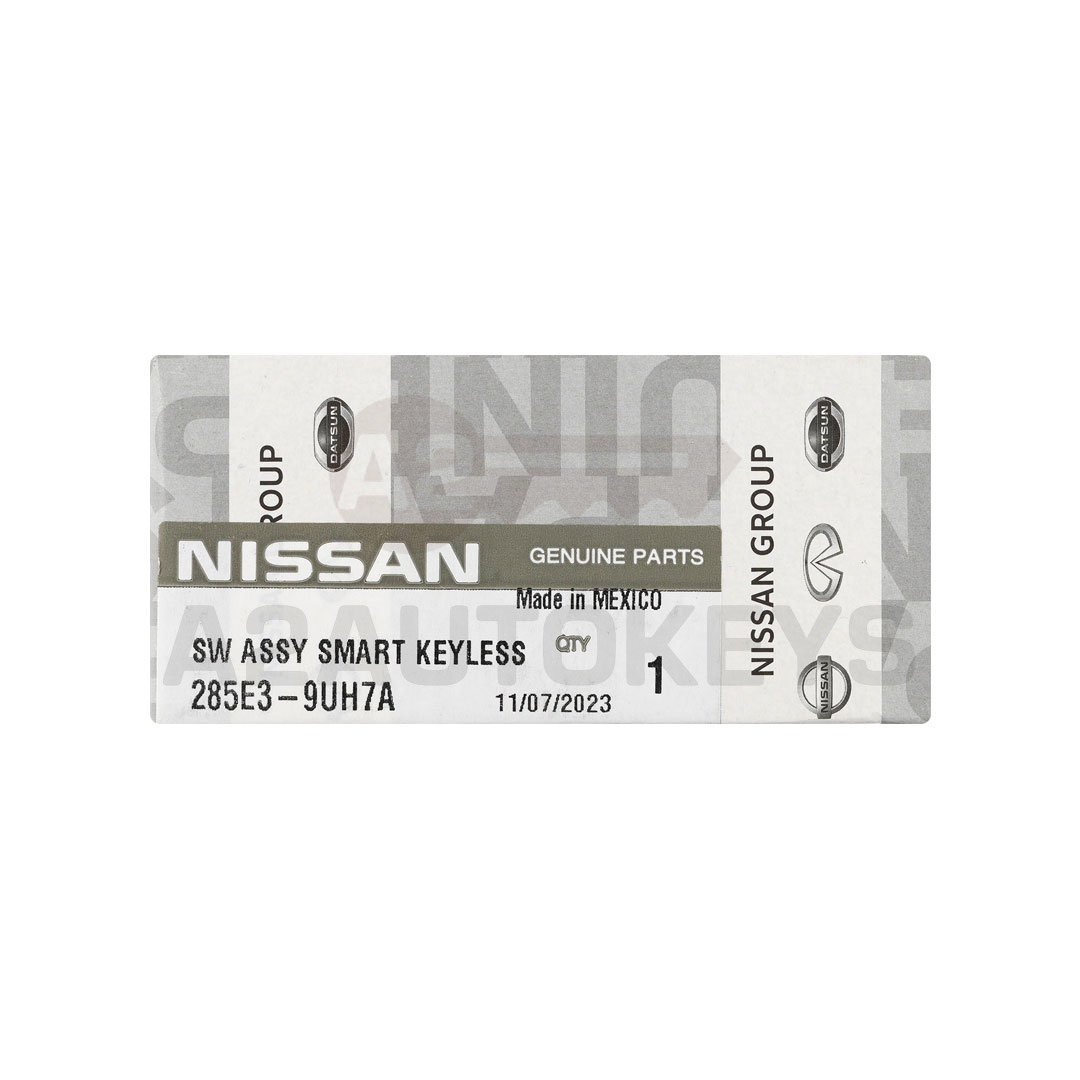 Nissan Murano 2019-2023 Genuine Smart Remote Key 4+1 Buttons 433.92MHz 285E3-9UH7A
