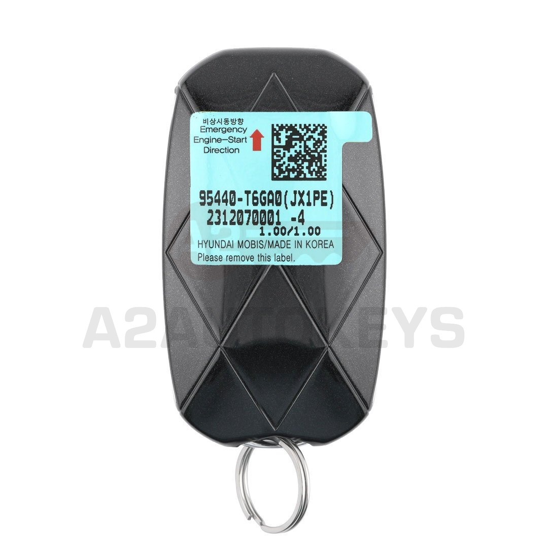 Genesis GV80 2024 Genuine Smart Remote Key 6 Buttons 433MHz 95440-T6GA0
