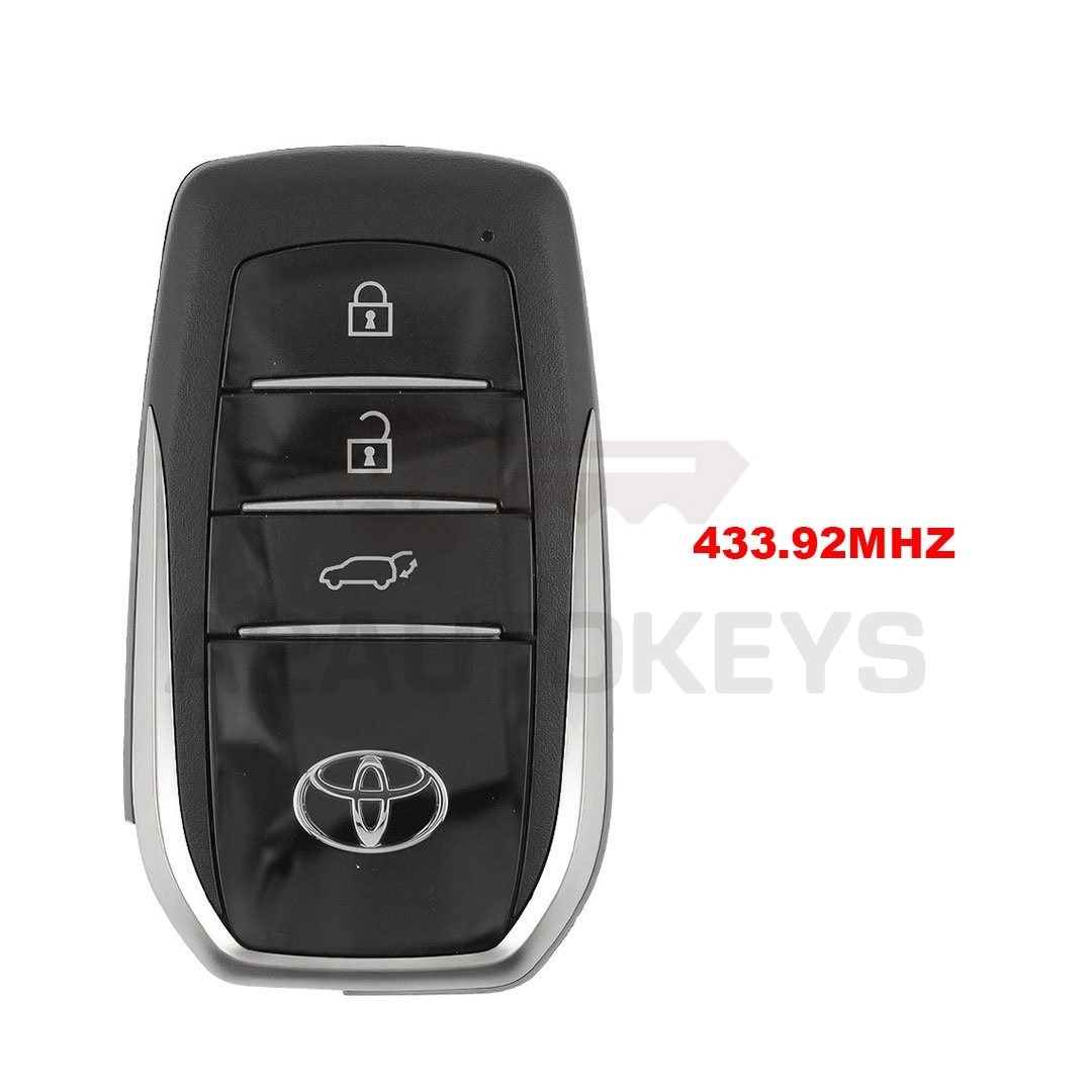 Toyota Land Cruiser GR 2022-2024 Genuine Smart Remote Key 3 Buttons 433.92MHz 8990H-60411