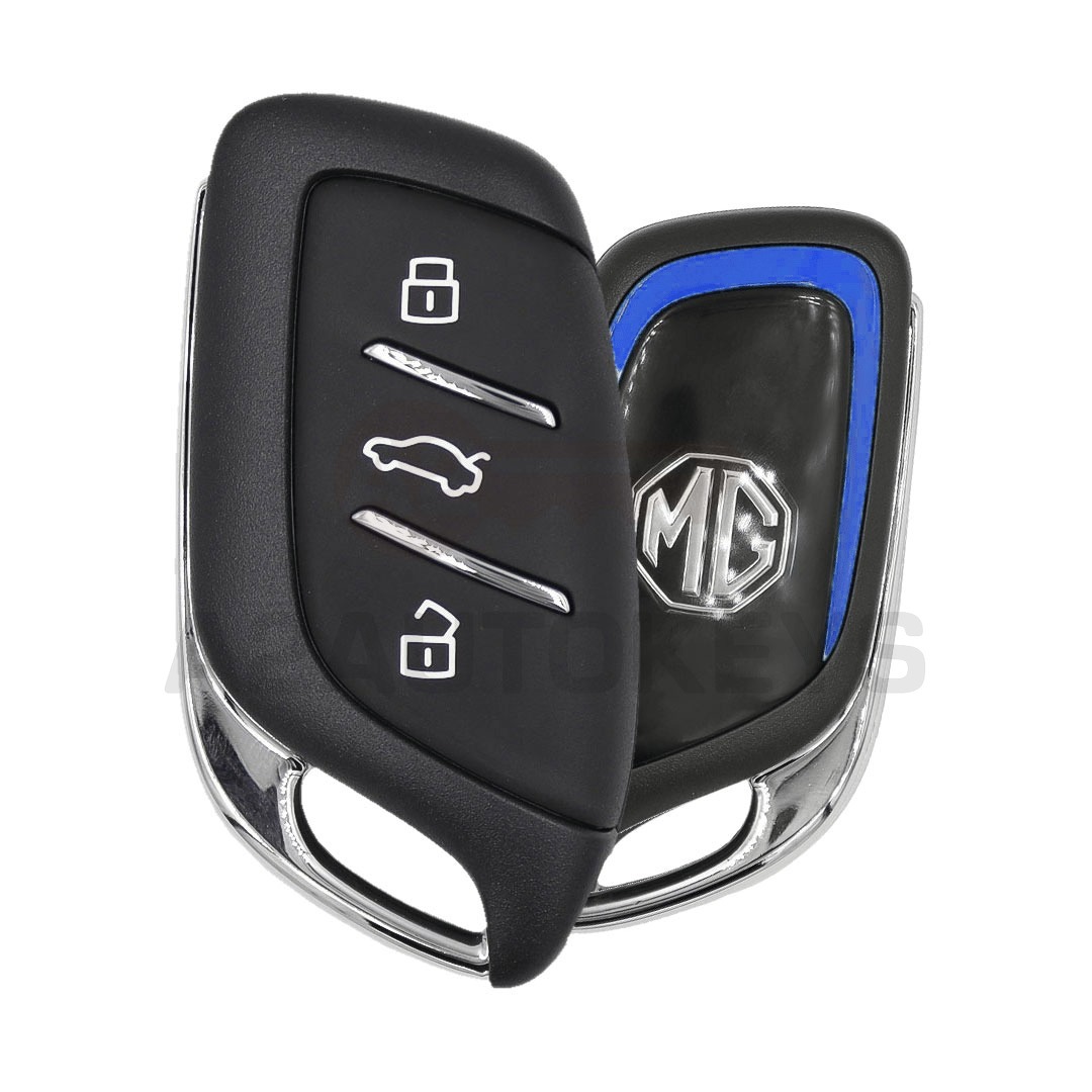 MG EHS, EZS, HS, RX5, WHALE Genuine Smart Remote Key 3 Buttons 433MHz 10963398-JSM Blue