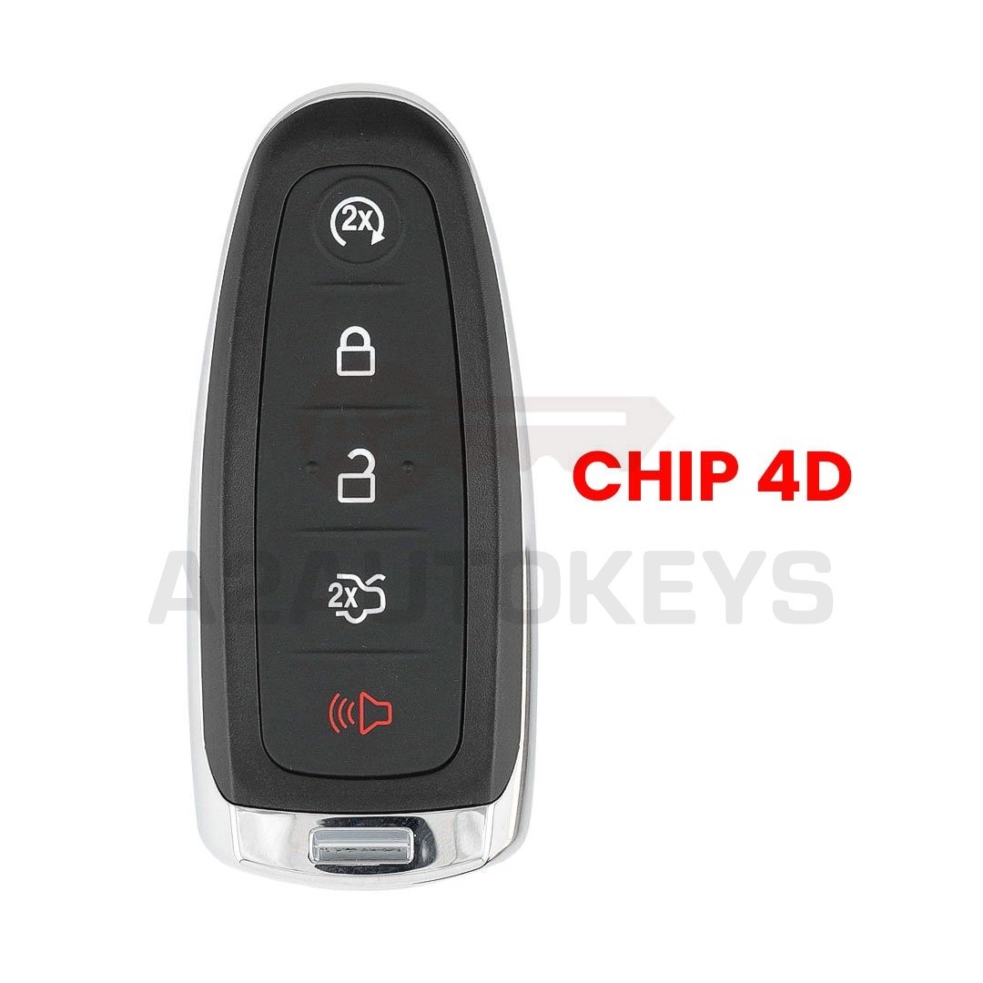 Ford Edge C-MAX Smart Remote Key 4+1 Buttons 315MHz