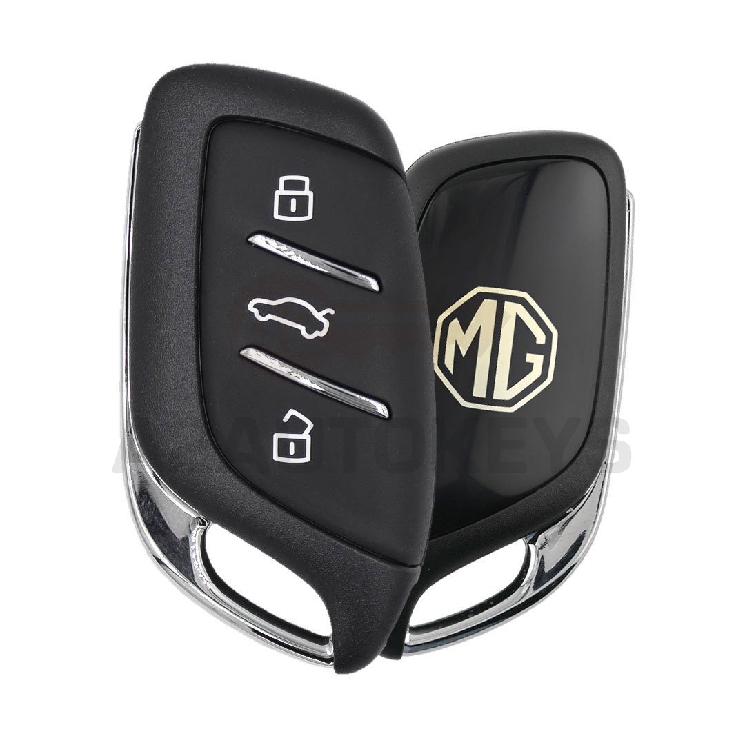 MG ZS 2019-2023 Original Smart Remote Key 3 Buttons 433MHz Black 10961827, 10634237, 10944998, 11388828