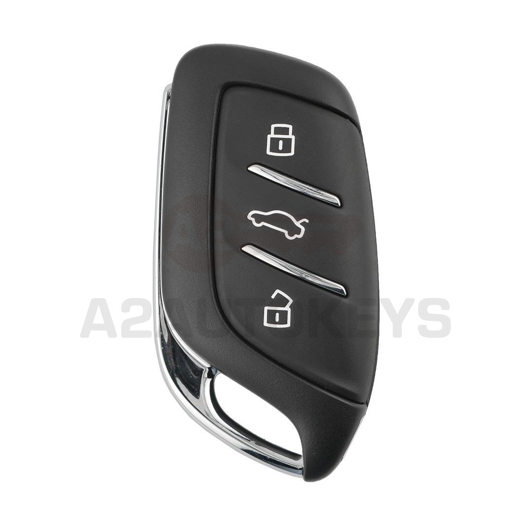 MG ZS 2019-2023 Original Smart Remote Key 3 Buttons 433MHz Black 10961827, 10634237, 10944998, 11388828