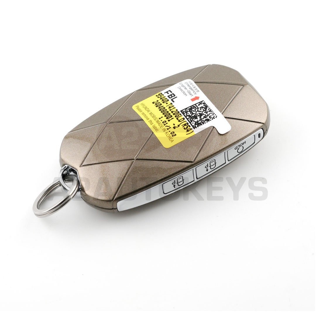 Genesis G90 2024 Genuine Smart Remote Key 6+1 Buttons 433MHz 95440-T4120GLD