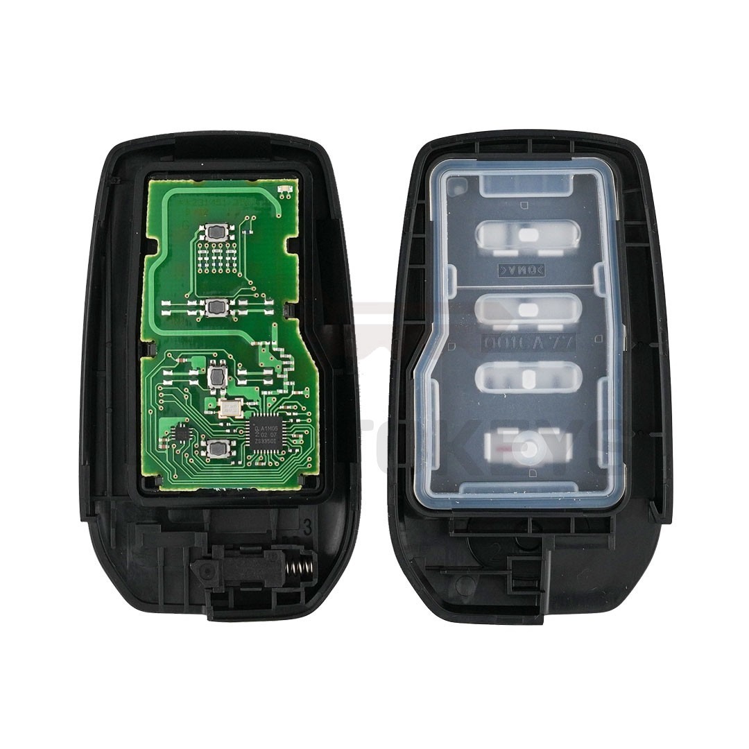 Toyota Corolla 2023 Genuine Smart Remote Key 3+1 Button 314.35/ 312.11MHz 8990H-02470 / 8990H-02350 / 8990H-12350 / 8990H-02471 / 8990H-12351 / 8990H-02490