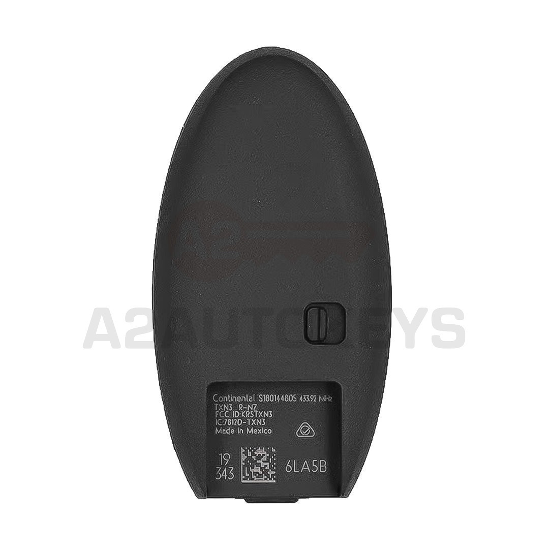 Nissan Sentra 2019-2020 Original Smart Remote Key 4 Buttons 433MHz 285E3-6LA5B
