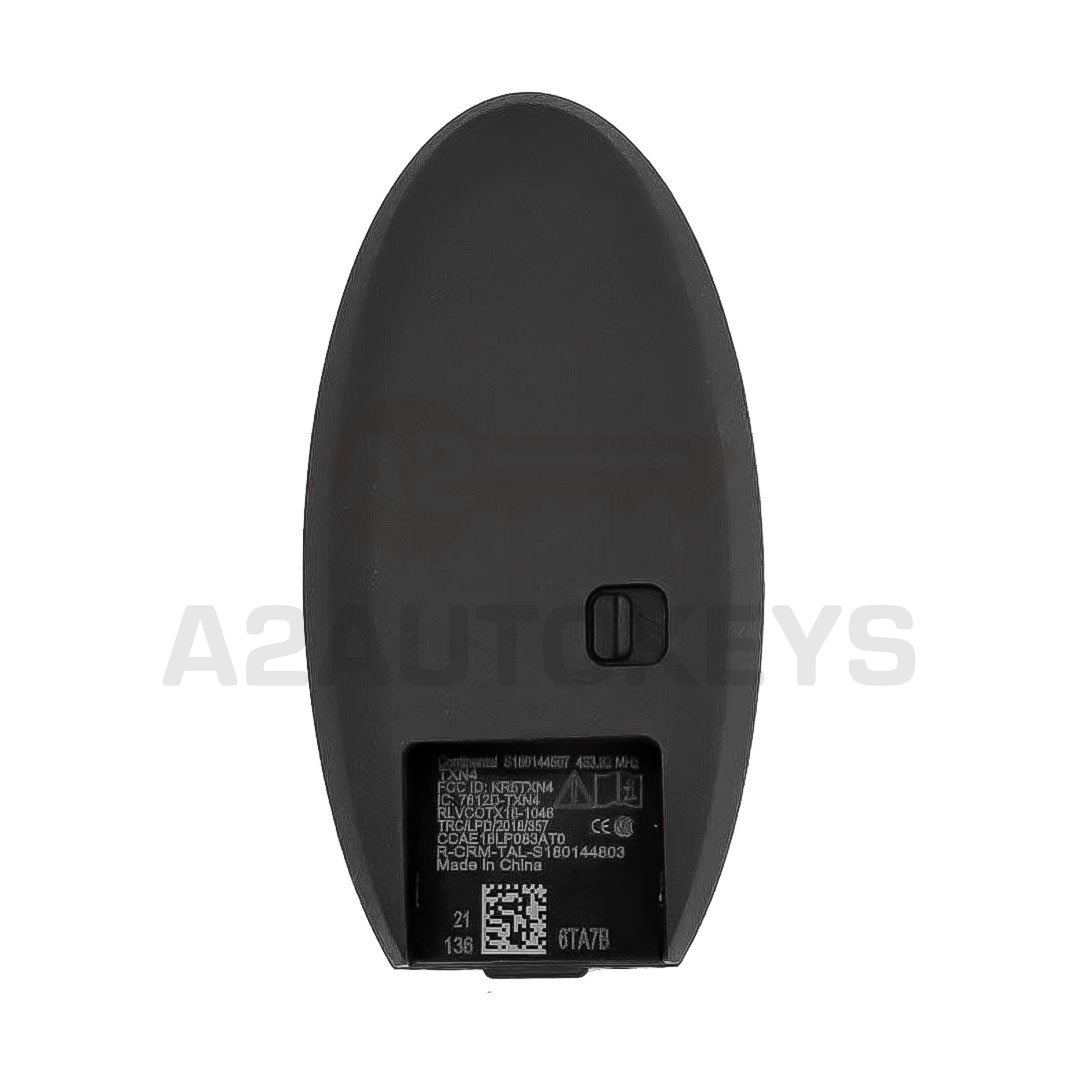 Nissan Rogue 2021 Original Smart Remote Key 4+1 Buttons 433MHz 285E3-6TA7B
