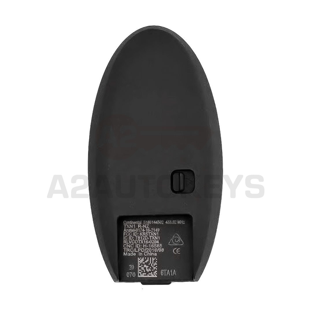 Nissan Rogue 2021 Original Smart Remote Key 2+1 Buttons 433MHz 285E3-6TA1A