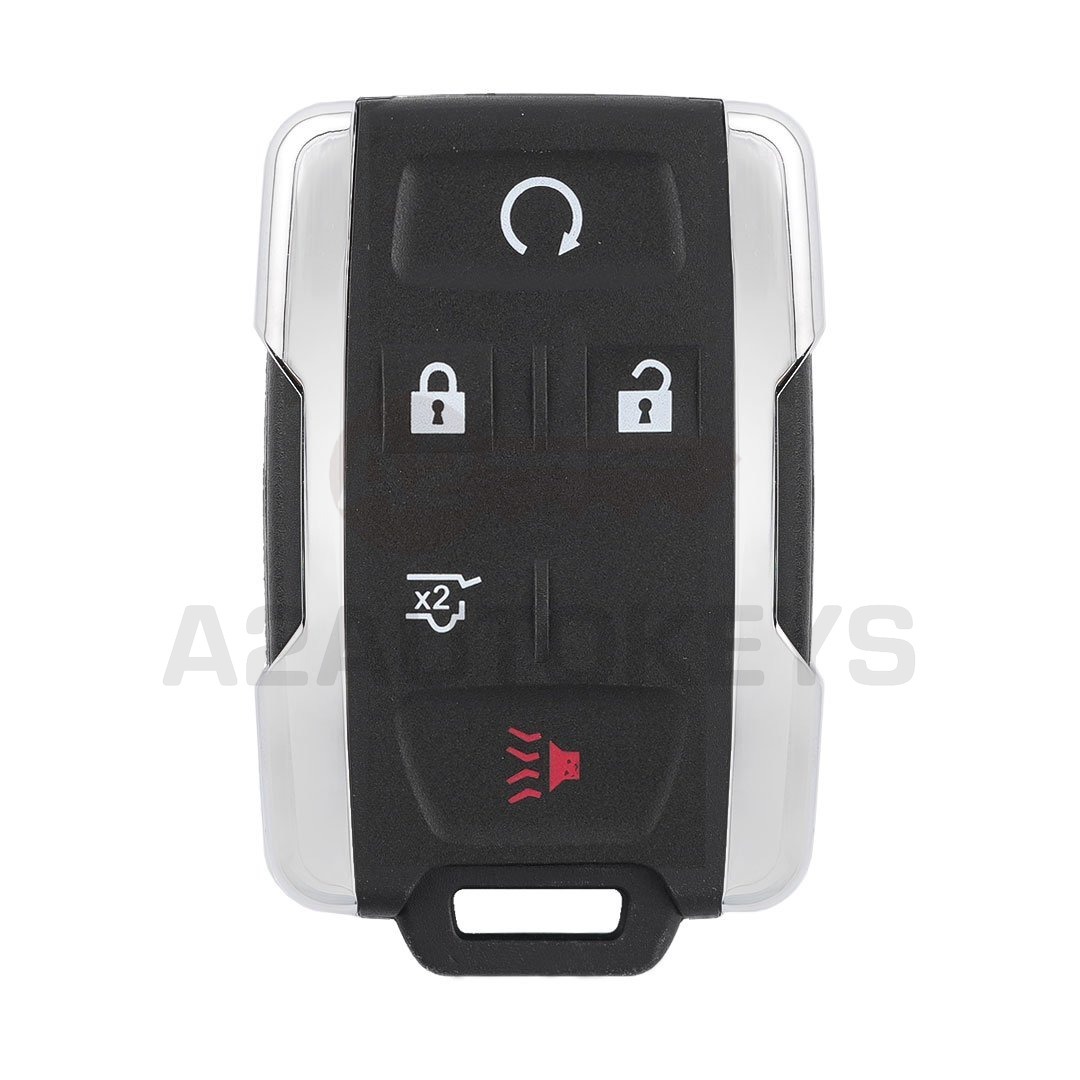 GMC Chevrolet 2015-2020 Remote Key 4+1 Buttons 315MHz Silver Color 13577768