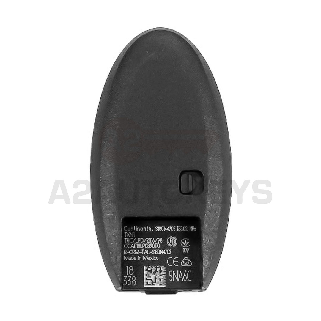 Infiniti Q50 2018 Original Smart Remote Key 4 Buttons 433MHz 285E3-5NA6C