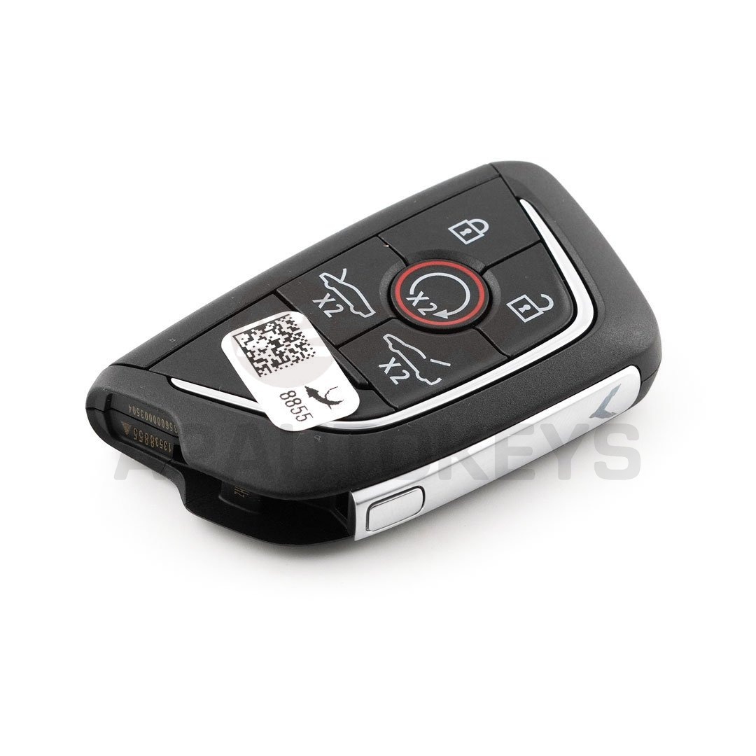 Chevrolet Corvette 2020-2025 Genuine Smart Remote Key 5+1 Buttons 315MHz 13538855 / 13535127 / 13523804 / 13536986