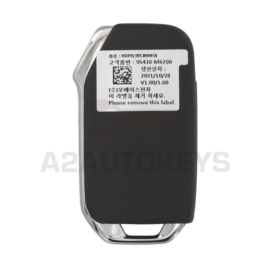 KIA Cerato 2022 Original Flip Remote Key 3 Buttons 433MHz 95430-M6700 / 95430-M6600
