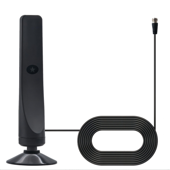 Antena HDTV de rango ultra largo de 300 millas: admite una resolución de 720p a 8K con cable coaxial de 3.05 metros incluido