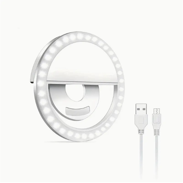 Placa de circuito impreso con luz de relleno para selfies de teléfono móvil, placa de circuito impreso redonda con atenuación de color táctil