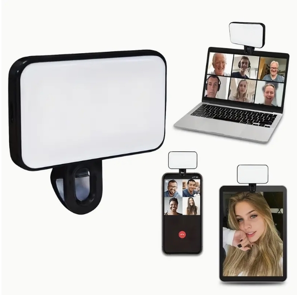 Luz de relleno para computadora portátil, videoconferencia, teléfono móvil, luz de relleno, luz de bolsillo especial