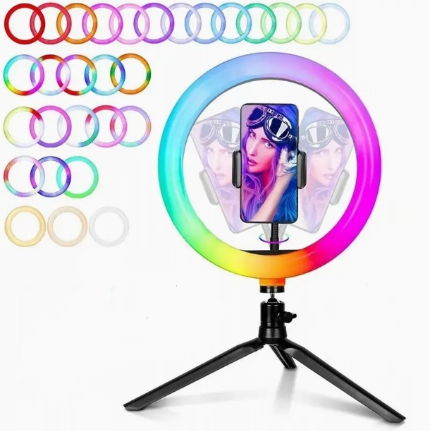 Luz de relleno de 10 pulgadas MJ26 Luz de relleno RGB MJ33LED