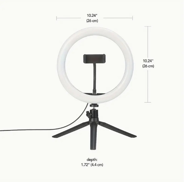 Luz de relleno de 10 pulgadas MJ26 Luz de relleno RGB MJ33LED