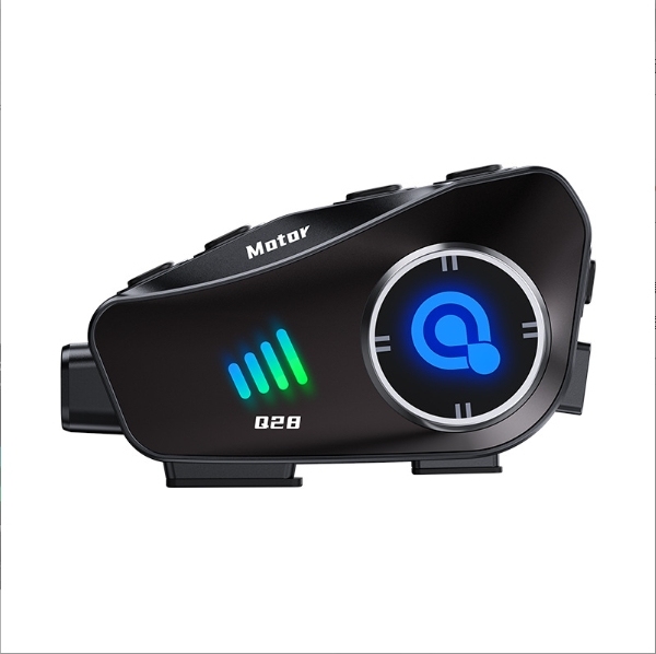Grabadora de conducción Q282X, casco de motocicleta, auriculares Bluetooth, intercomunicador, impermeable, grabación HD, auriculares de motocicleta integrados