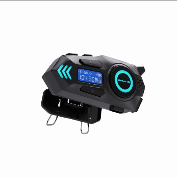 Casco K09 con auriculares Bluetooth, intercomunicador en tiempo real, altavoz de 40 mm, estéreo binaural, batería de larga duración, baja latencia