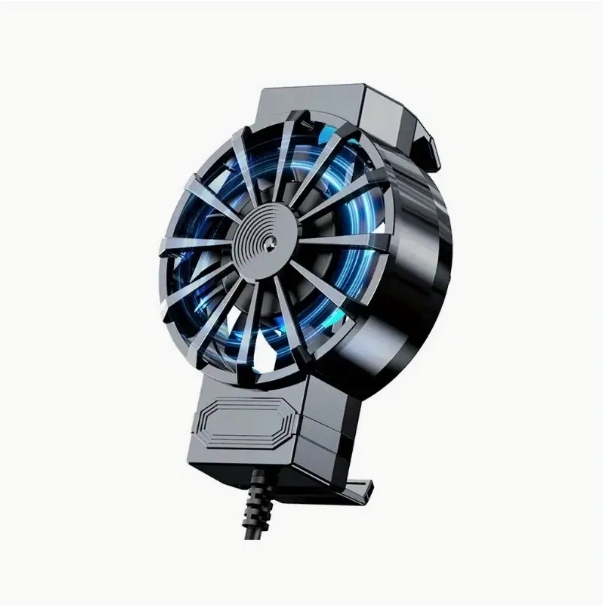 Radiador de teléfono móvil integrado X16, artefacto de enfriamiento de luz azul refrigerado por aire