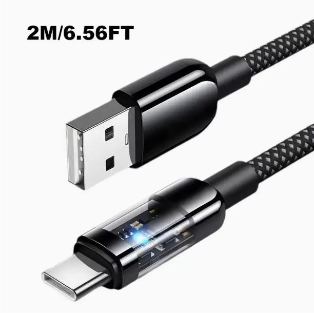Cable de carga súper flash de 100 W adecuado para Huawei Honor vivo Xiaomi oppo teléfono móvil tableta cable de datos USB