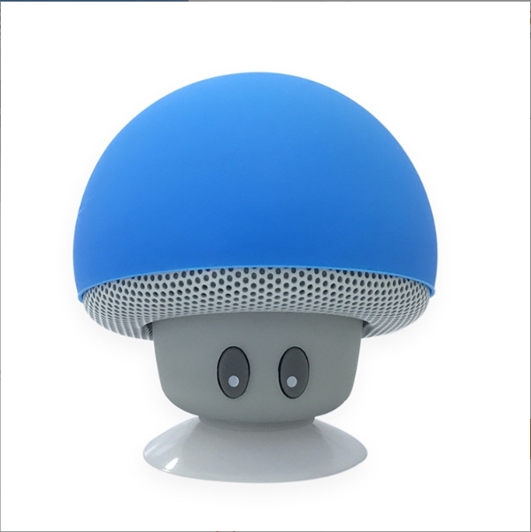 Mini altavoz Bluetooth con forma de hongo, soporte portátil para teléfono móvil, regalo de hongo, altavoz pequeño inalámbrico