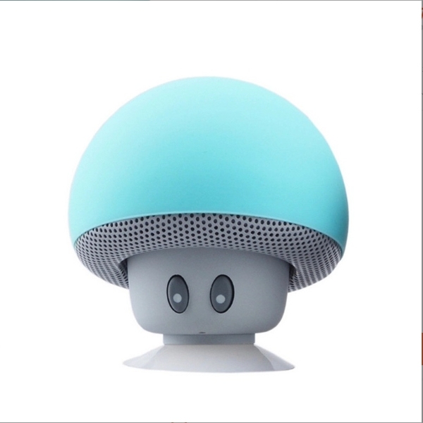 Mini altavoz Bluetooth con forma de hongo, soporte portátil para teléfono móvil, regalo de hongo, altavoz pequeño inalámbrico