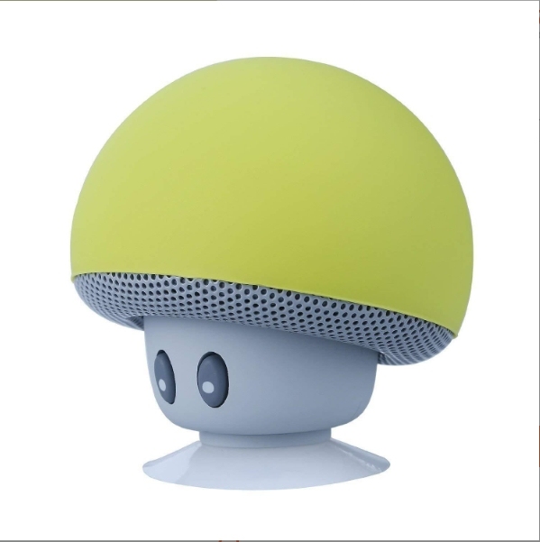 Mini altavoz Bluetooth con forma de hongo, soporte portátil para teléfono móvil, regalo de hongo, altavoz pequeño inalámbrico
