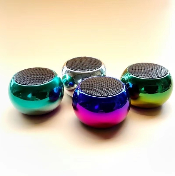 Mini altavoz portátil Bluetooth M3 con galvanoplastia de colores