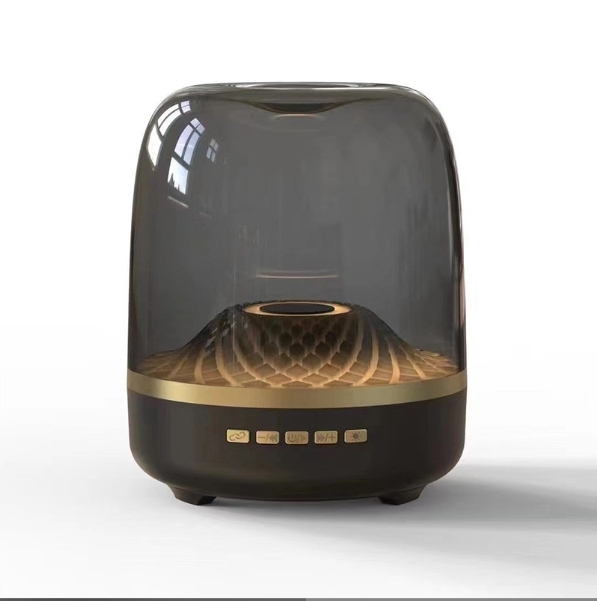 Altavoz inalámbrico Bluetooth V6 de 4.ª generación con subwoofer de cristal colorido Harman GLASS, altavoz de regalo TWS del mismo estilo