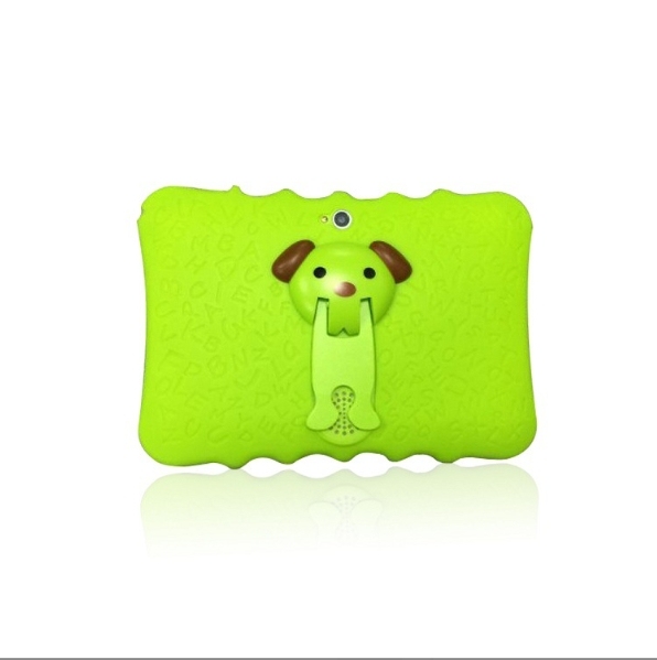 Tableta PC Android Puppy de 7 pulgadas para niños, tableta PC de cuatro núcleos con WIFI, cámara y pantalla HD