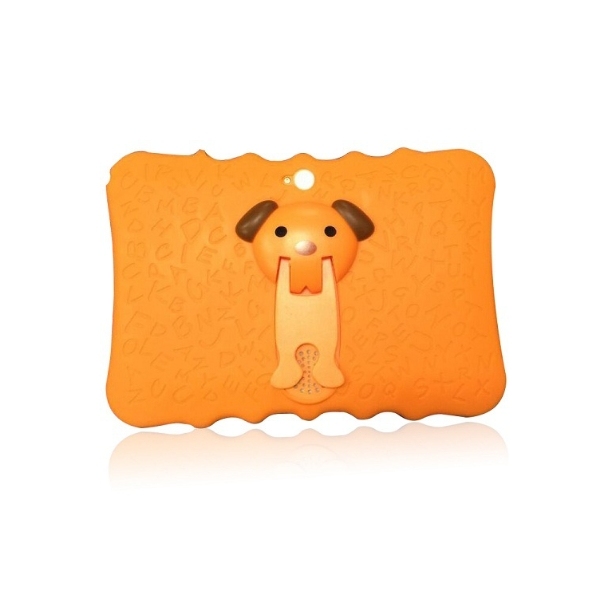 Tableta PC Android Puppy de 7 pulgadas para niños, tableta PC de cuatro núcleos con WIFI, cámara y pantalla HD