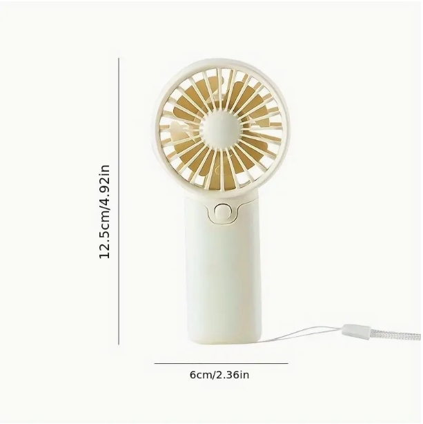 Ventilador pequeño de mano, mini portátil, publicidad, impresión de regalos, LOGO