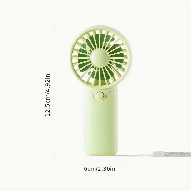 Ventilador pequeño de mano, mini portátil, publicidad, impresión de regalos, LOGO