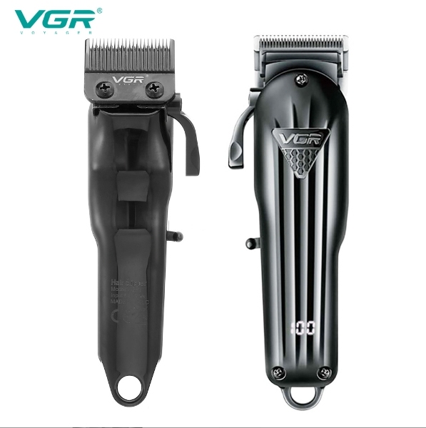 Cortadora de pelo eléctrica VGR282 con ajuste fino y gradual, recargable por USB, para uso doméstico.