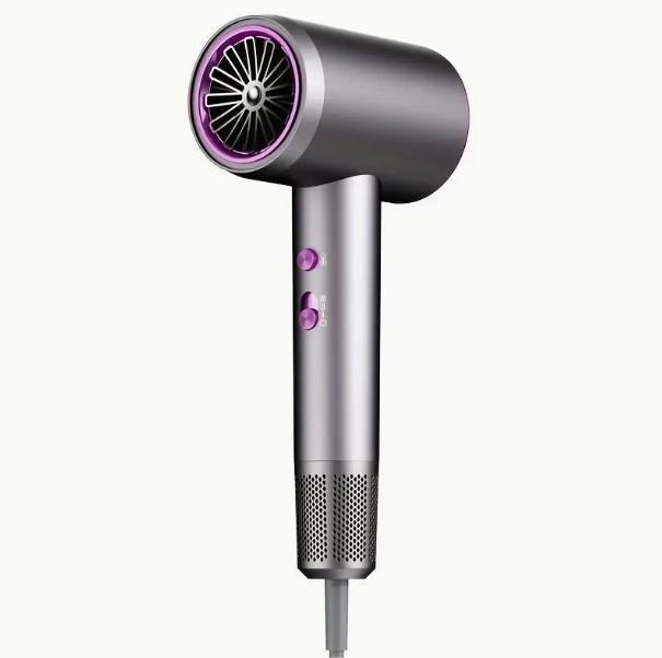 Secador de pelo doméstico de alta potencia, iones negativos, temperatura constante, viento frío y caliente, secador de pelo de alta velocidad