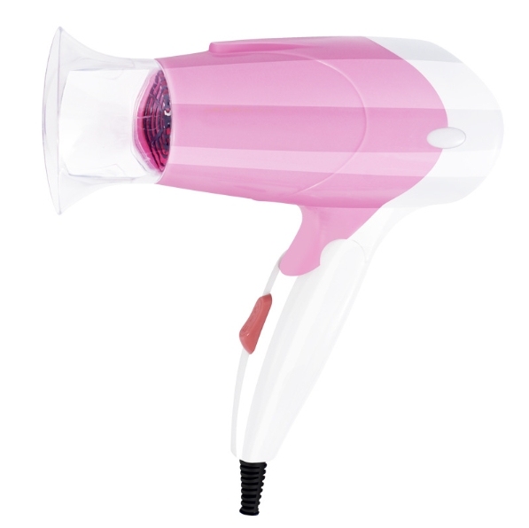 Mini secador de pelo plegable portátil de bajo consumo, para uso doméstico, con aire caliente y frío, temperatura constante.