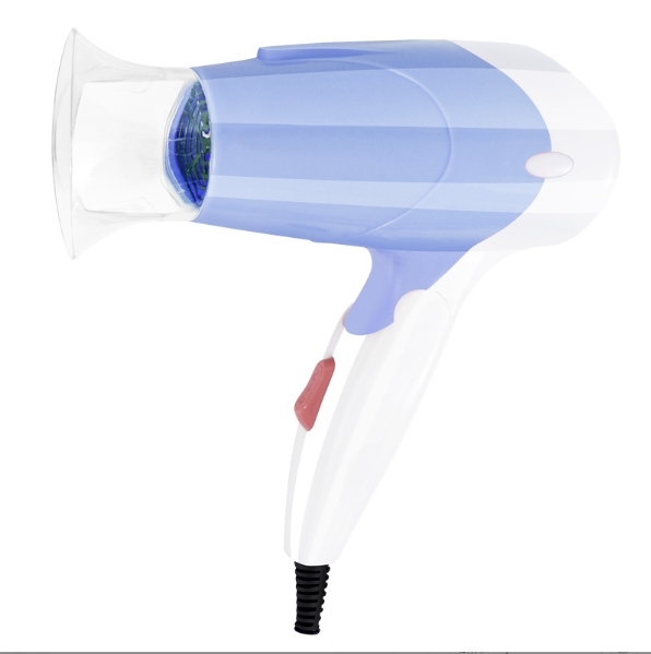 Mini secador de pelo plegable portátil de bajo consumo, para uso doméstico, con aire caliente y frío, temperatura constante.