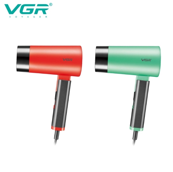 Secador de pelo VGR426 para uso doméstico, de bajo ruido y viento fuerte, ideal para dormitorios de estudiantes, con aire caliente y frío.