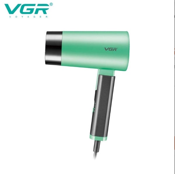 Secador de pelo VGR426 para uso doméstico, de bajo ruido y viento fuerte, ideal para dormitorios de estudiantes, con aire caliente y frío.