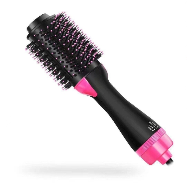 Peine de aire caliente multifuncional 2 en 1, rizador, peine para cabello liso, secador de pelo, peine, secador de pelo de alta potencia de 1000 W.