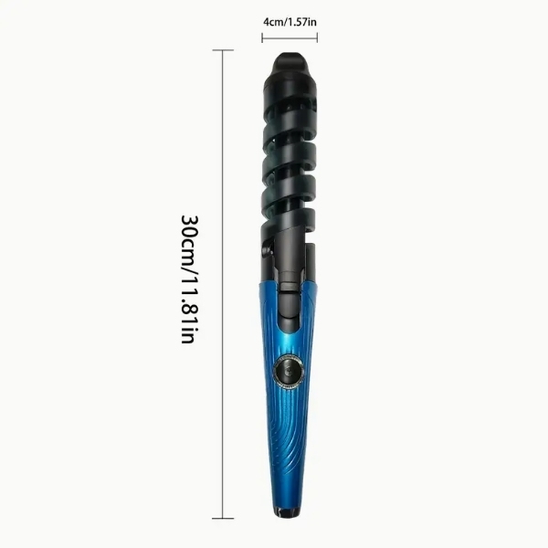 Rizador de pelo eléctrico de cerámica totalmente automático, herramienta de peluquería para ondas grandes, rizador de iones negativos